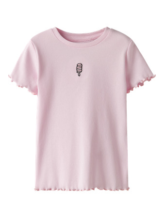 NAME IT T-shirt Vivemma Ballerina Strawberry