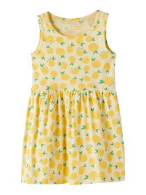 NAME IT Kjole Vineo Double Cream Lemons
