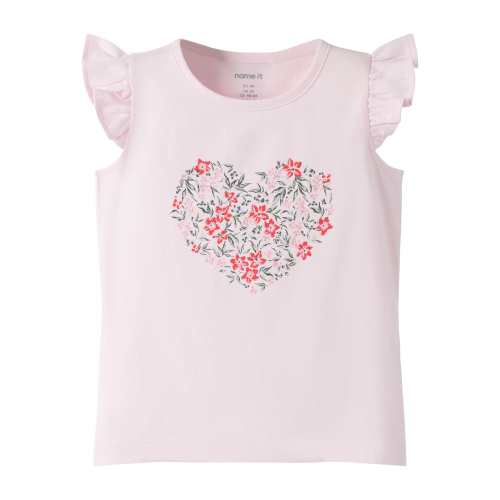 Name It Top - NmfVayana - Cradle Pink/Red Flowers
