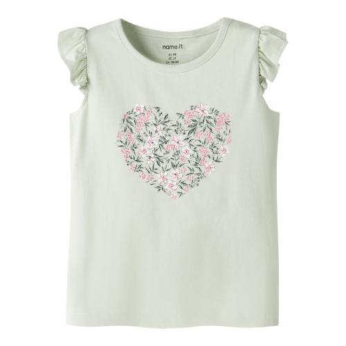 NAME IT T-shirt Vayana Pale Aqua