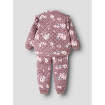 NAME IT Quiltede Sæt Moon Wistful Mauve Bird