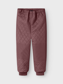 NAME IT Vandtæt Quilt Sæt Mud Rub Rose Brown