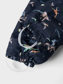 NAME IT Flyverdragt Snow10 Dark Sapphire Dino Earth