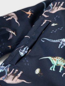 NAME IT Flyverdragt Snow10 Dark Sapphire Dino Earth
