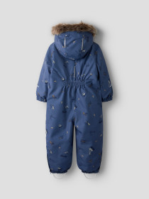 NAME IT Flyverdragt Snow10 Vintage Indigo Work