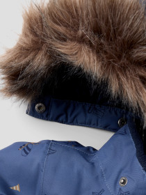 NAME IT Flyverdragt Snow10 Vintage Indigo Work