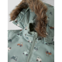 NAME IT Flyverdragt Snow10 Iceberg Green
