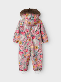 NAME IT Flyverdragt Snow10 Woodrose Flower Rabbit