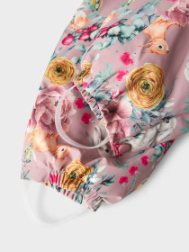 NAME IT Flyverdragt Snow10 Woodrose Flower Rabbit
