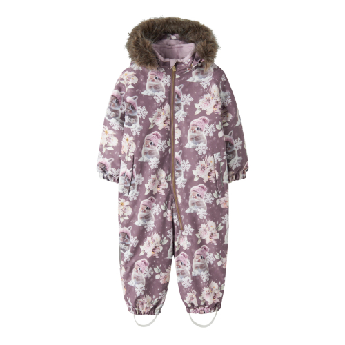 NAME IT Flyverdragt Snow10 Grape Shake Snow Bunny
