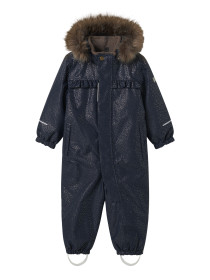 NAME IT Flyverdragt Snow10 Frill Glitter Dark Sapphire