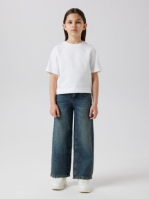 NAME IT Wide Jeans Rose Vintage Dark Blue Denim