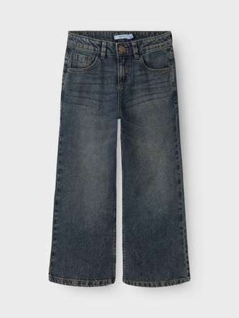 NAME IT Wide Jeans Rose Vintage Dark Blue Denim billede