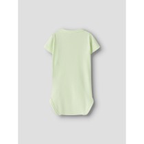 NAME IT Kortærmet Wrap Body Vacion Lime Cream Turtle