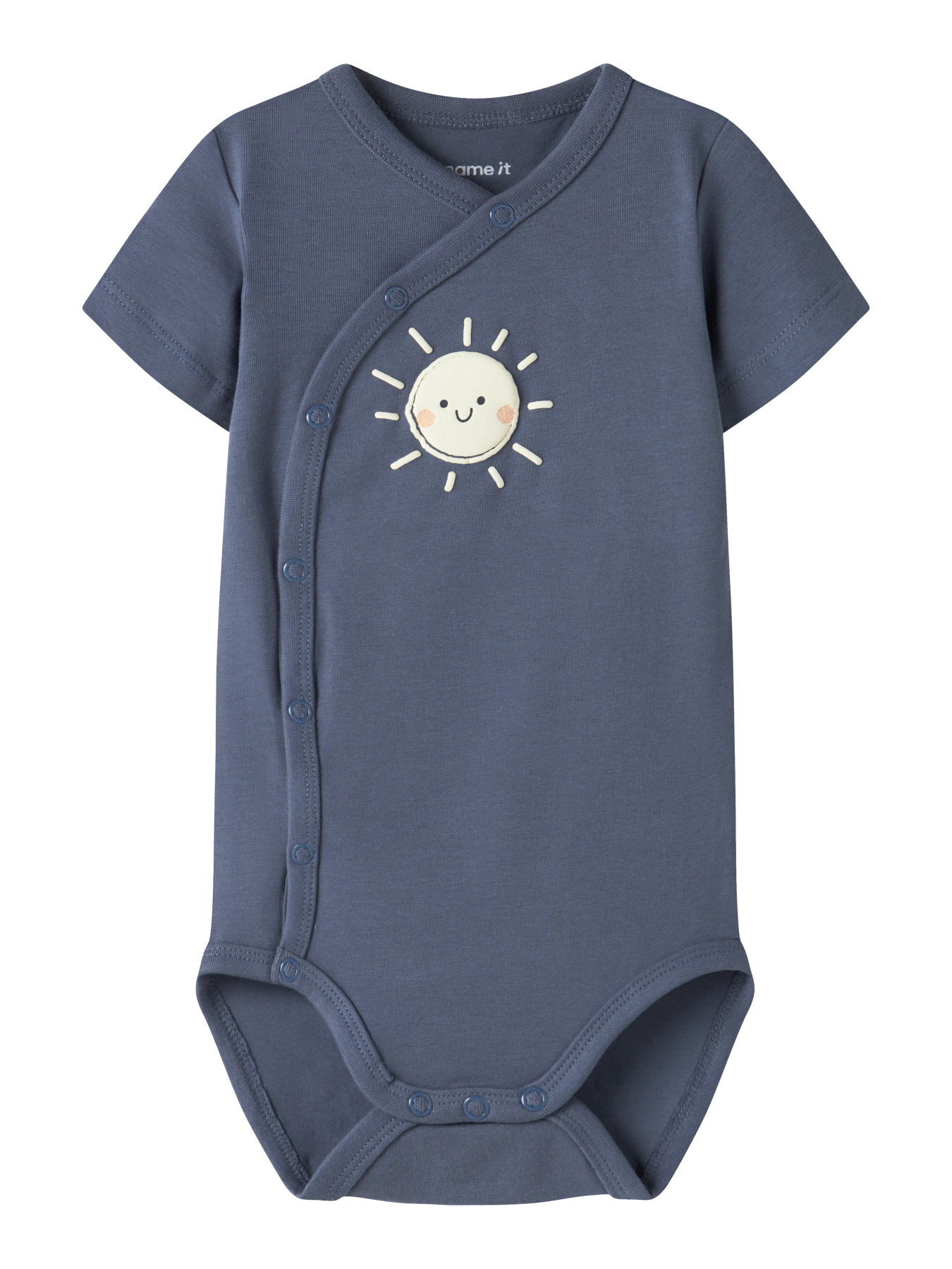 Name It Slå-om Body k/æ - Vintage Indigo/Sun