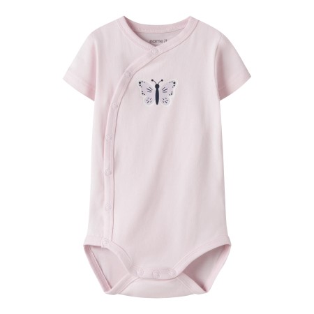 Name It Slå-om Body k/æ - NbfVubie - Cradle Pink/Butterfly