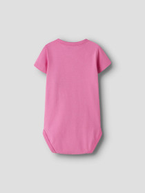 NAME IT Kortærmet Wrap BodyVubie Strawberry Moon Ladybug