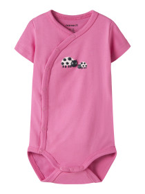 NAME IT Kortærmet Wrap BodyVubie Strawberry Moon Ladybug