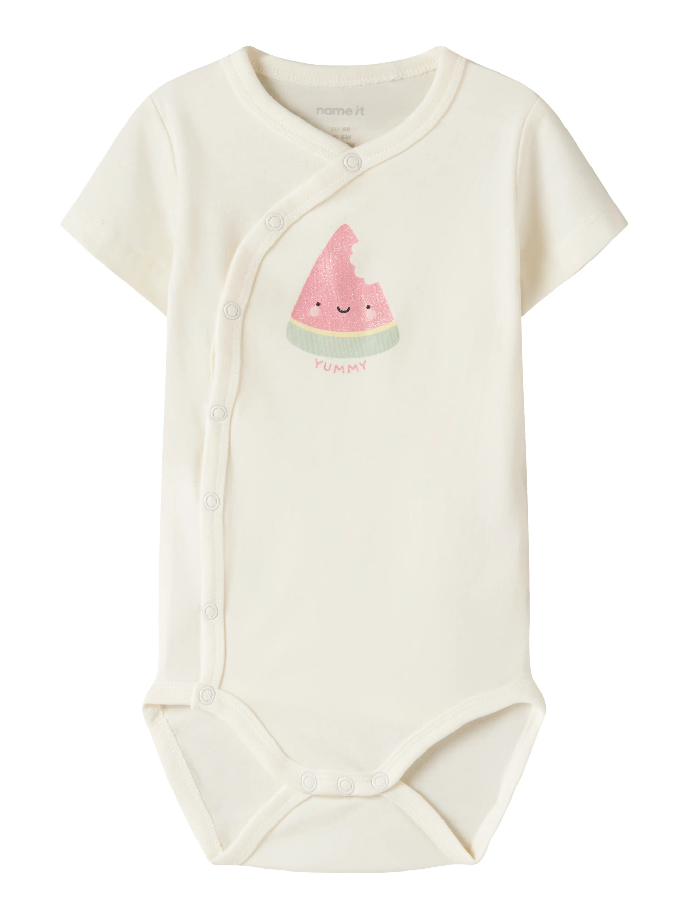 NAME IT Wrap Body Vubie Cloud Dancer Watermelon