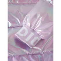 NAME IT Puffer Jakke Malan Foil Phalaenopsis