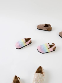 NAME IT Mules Avery Cradle Pink Rainbow