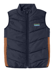 NAME IT Puffer Vest Mylane Dark Sapphire