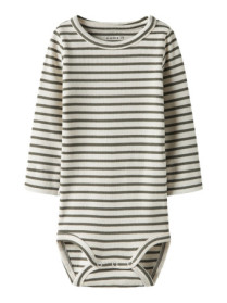NAME IT Basis Rib Body Bani Dusty Olive