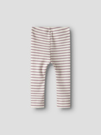 NAME IT Basis Rib Leggings Bani Elderberry