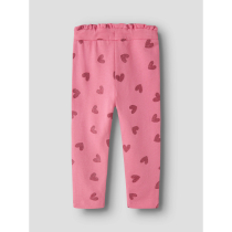 NAME IT Sweatpants Viluba Flowering Ginger Glitter Hearts
