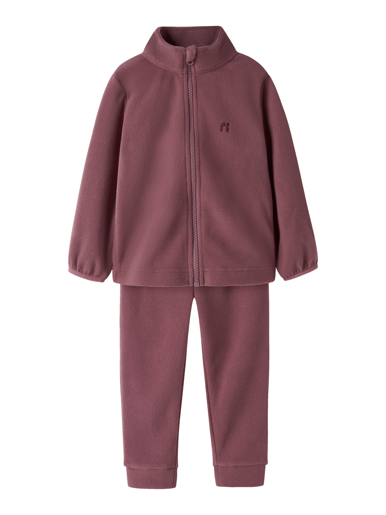 NAME IT Fleece Sæt Spektra Rose Brown