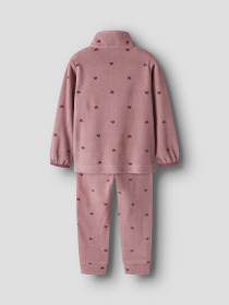 NAME IT Fleece Sæt Spektra Woodrose