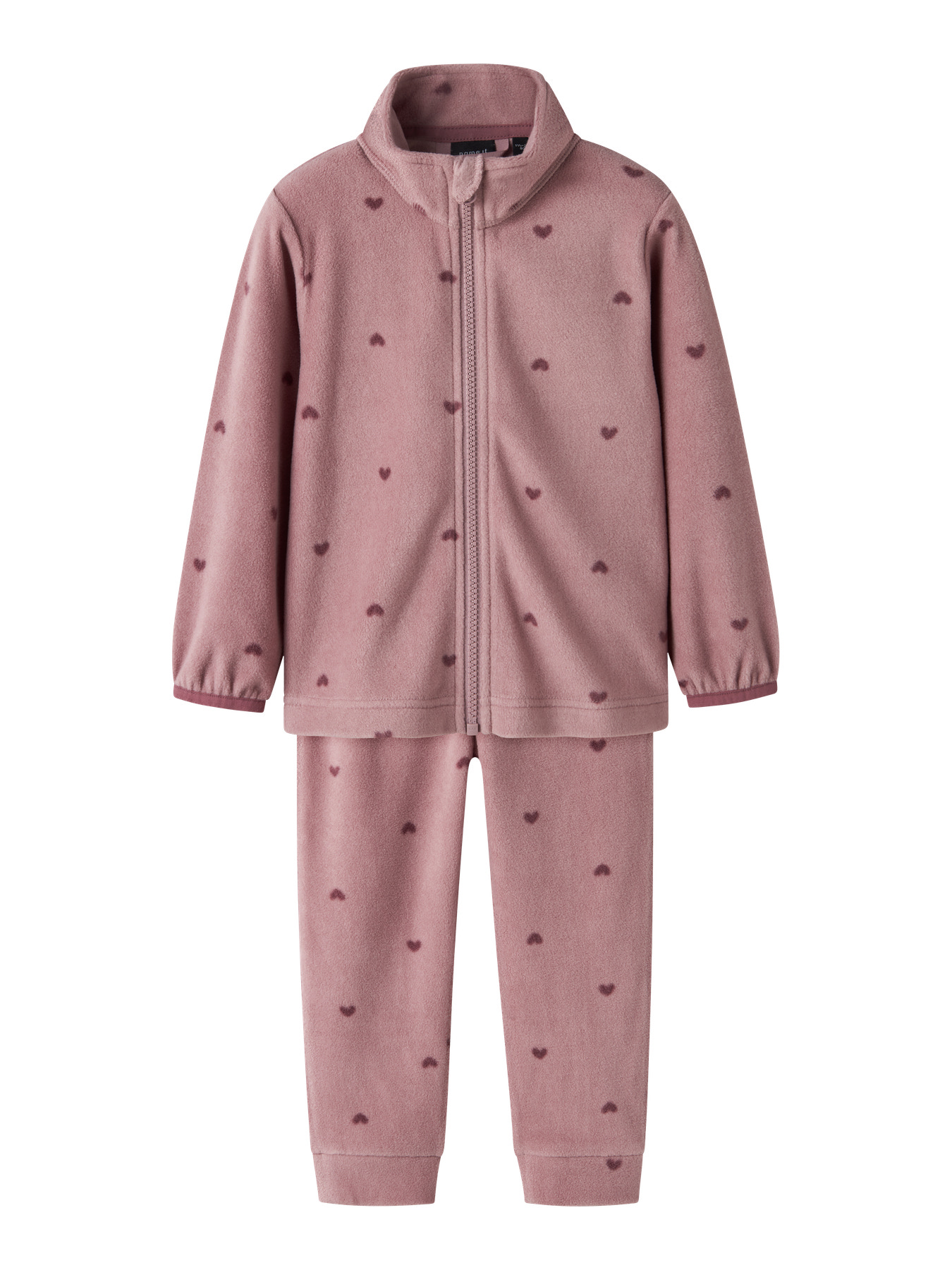 NAME IT Fleece Sæt Spektra Woodrose