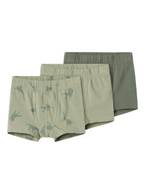 NAME IT 3-Pak Boxershorts Agave Green Dino 