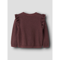 NAME IT Glimmer Cardigan Abinne Wild Ginger
