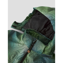 NAME IT Ski Jakke  Slope10 Edition Jungle Green Aop