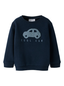 NAME IT Sweatshirt Obear Dark Sapphire