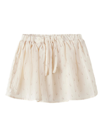 LIL ATELIER Nederdel Noanna Turtledove Flowers