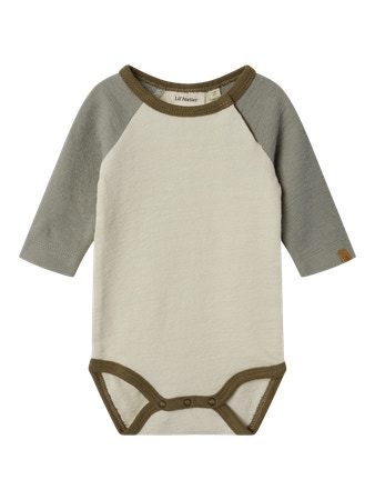 LIL ATELIER Langærmet Body Nunan Turtledove