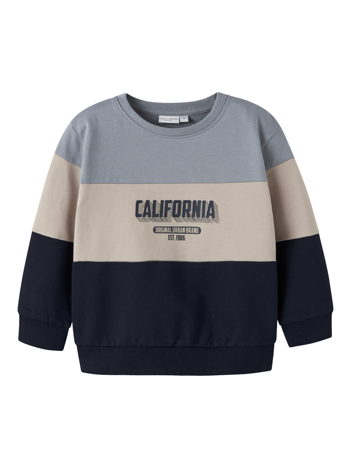 NAME IT Sweatshirt Vemil Navy Blazer California