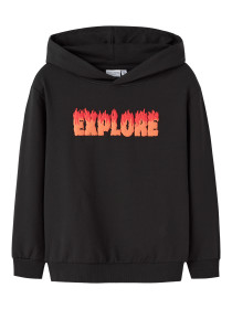 NAME IT Sweatshirt Vugo Black Explore
