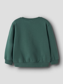 NAME IT Sweatshirt Vugo Bistro Green Pocket Bear