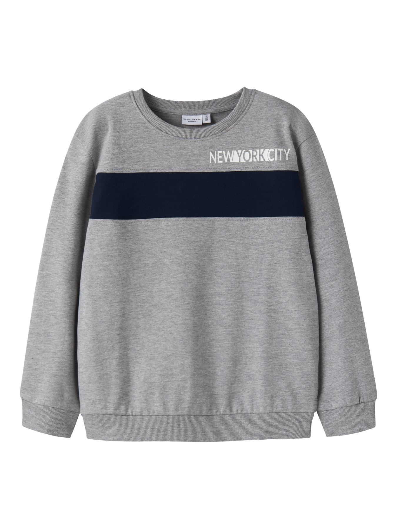 NAME IT Sweatshirt Vance Grey Melange