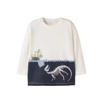 NAME IT Bluse Vilasse Cloud Dancer