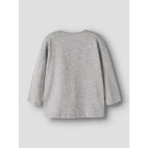 NAME IT Bluse Vilasse Grey Melange Shark