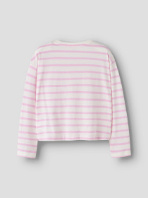 NAME IT Kort Bluse Vita Cloud Dancer Sweet Dreams Stripe