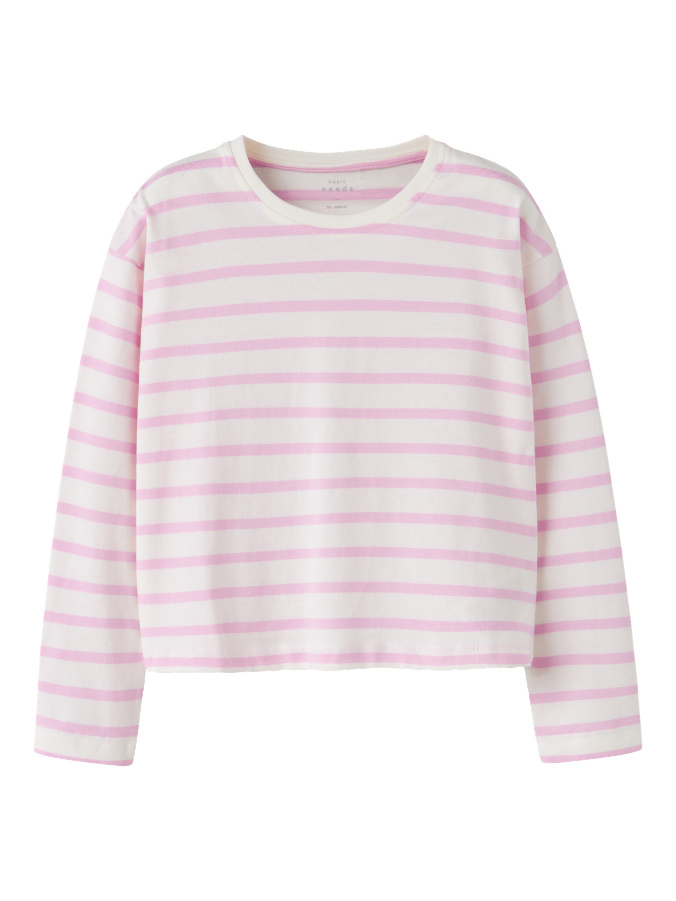 NAME IT Kort Bluse Vita Cloud Dancer Sweet Dreams Stripe