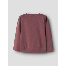 NAME IT Sweatshirt Vima Wild Ginger Heart Embroidery