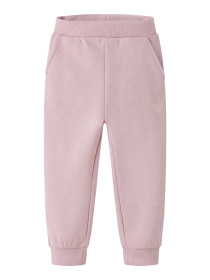 NAME IT Sweatpants Vima Burnished Lilac Heart Embroidery