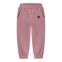 NAME IT Sweatpants Vima Lilas Heart Embroidery