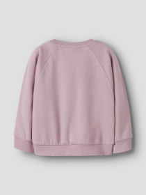 NAME IT Sweatshirt Venus Keepsake Lilac Yin Yang Cat